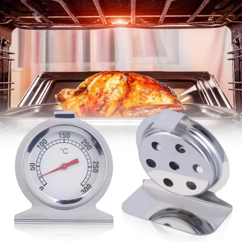 

300°C Kitchen Oven Thermometers Stainless Steel Food Meat Dial Mini Thermometer Gauge Baking Temperature Household Supplies Tool