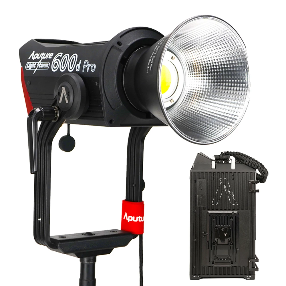 Aputure LS 600d Pro Light Storm V-Mount 600 Вт PRO Профессиональная видеолампа Фото дневного света