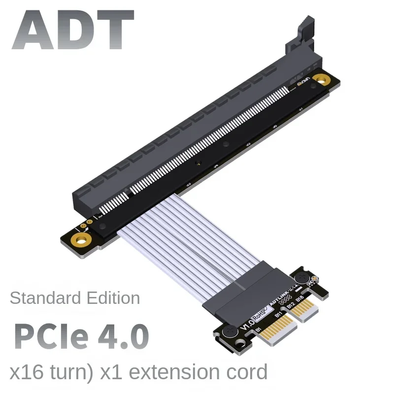 Новый Удлинительный кабель для видеокарты без USB PCIe4.0x16 RPM x1 A карта N полная