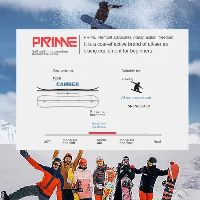Рисунок 2 - Новый сноуборд PRIME Brand 2023 для мужчин и женщин