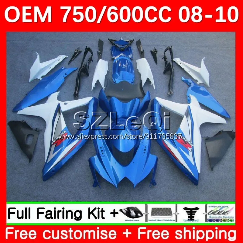 

Светильник-голубой инъекционный для SUZUKI GSXR600 GSXR 600 750 CC GSXR-600 K8 GSXR750 08 09 10 GSXR-750 2008 2009 2010 Обтекатели 77LQ.35