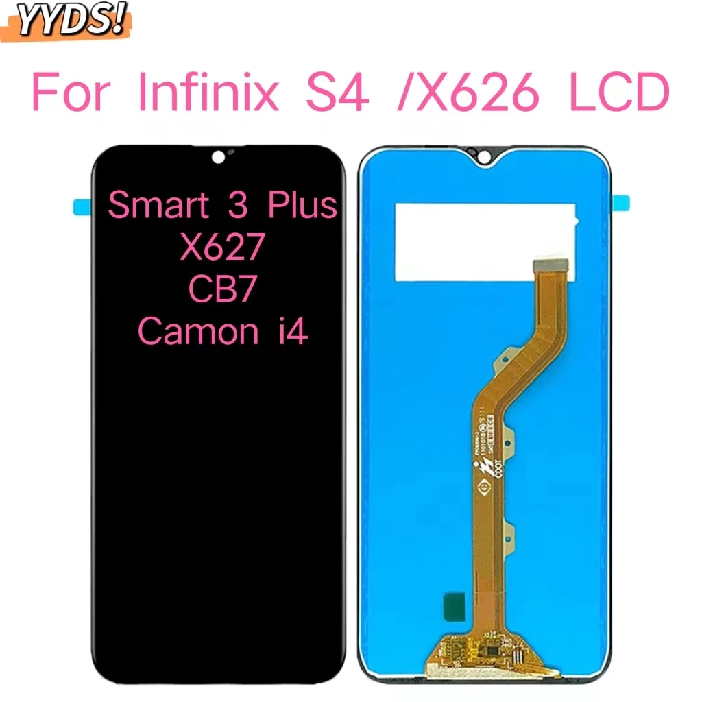 

6,2 "ЖК-дисплей для Infinix S4 X626 X610B X626B LTE Smart 3 + ЖК-дисплей для Infinix X627 I4 CB7 LCD