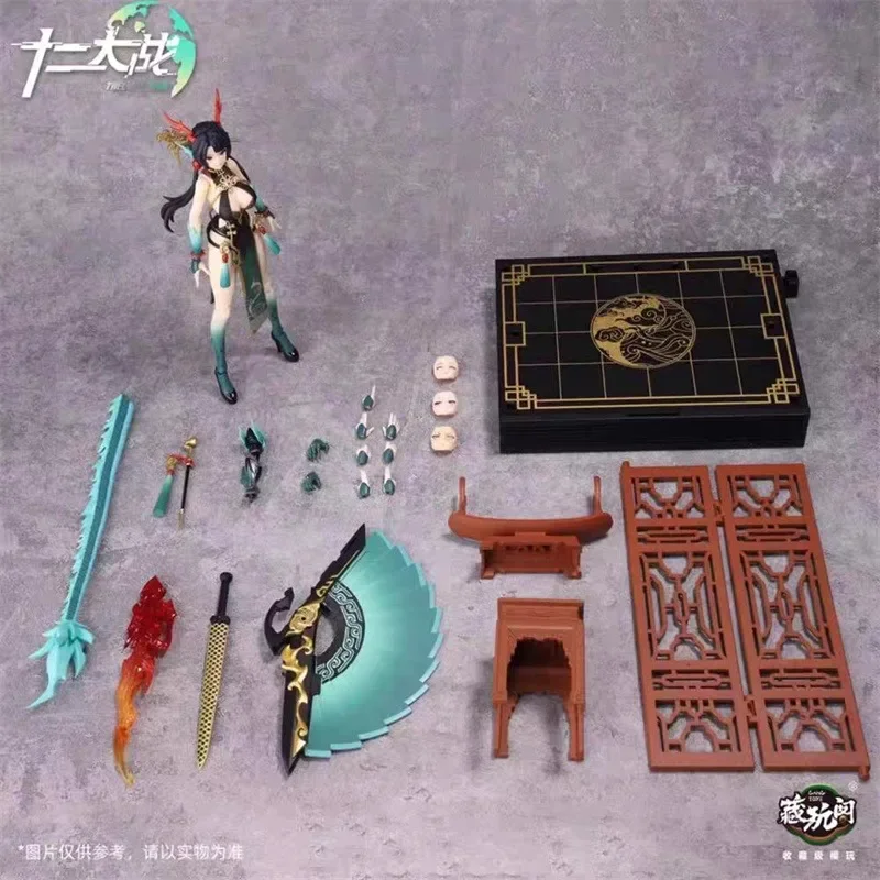 В наличии! CANG-TOYS мобильный костюм в китайском стиле для девочек Xiao Qinglong Dragon Long Ji 1/12