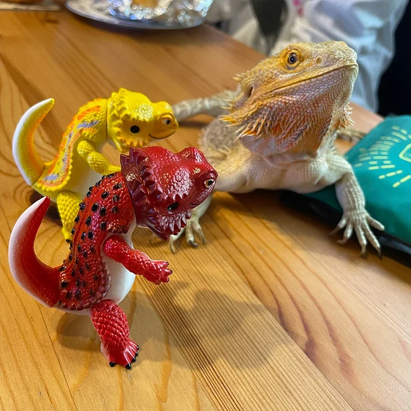 Капсулы SO-TA гасяпон игрушки насекомое существо кавайная стоящая ящерица шарниры