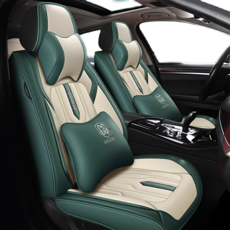 

Front+Rear Car Seat Cover Set for Honda Legend Accord Insight Ridgeline Crosstour Jazz HR-V Concept-V Clarity CRV Vezel Urban