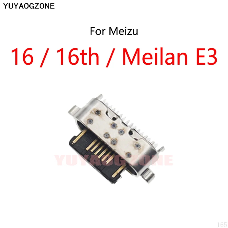 

10 шт./лот для Meizu 16 / 16th / Meilan E3 USB зарядная док-станция гнездо порт разъем