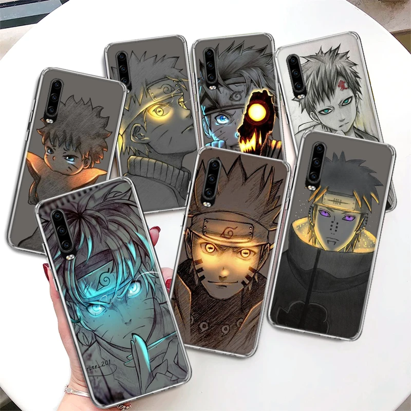 

Naruto Hyuuga Anime Coque Phone Case For P30 P40 Lite P20 P10 P50 Mate 20 30 40 10 Pro Luxury Pattern Customized Soft Cover