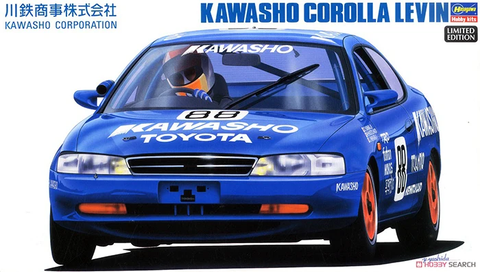 

Модель автомобиля Hasegawa, масштаб 20367, 1/24, для Toyota Kawasaki Corporation Corolla Levin, сборная модель автомобиля, набор игрушек