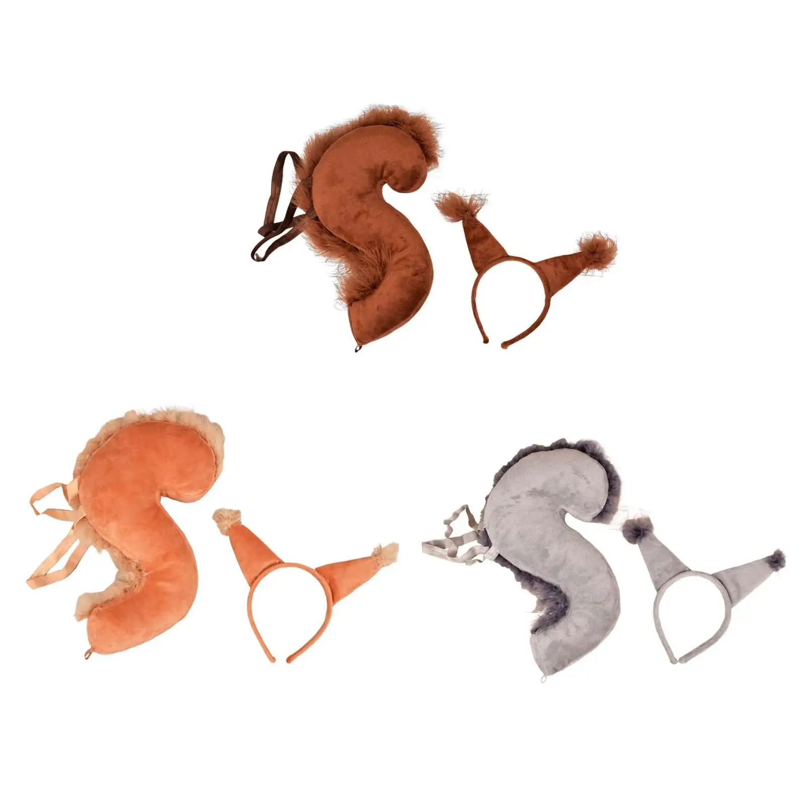 

Animal Tail Costume Cosplay Headband for Halloween Holiday Performance