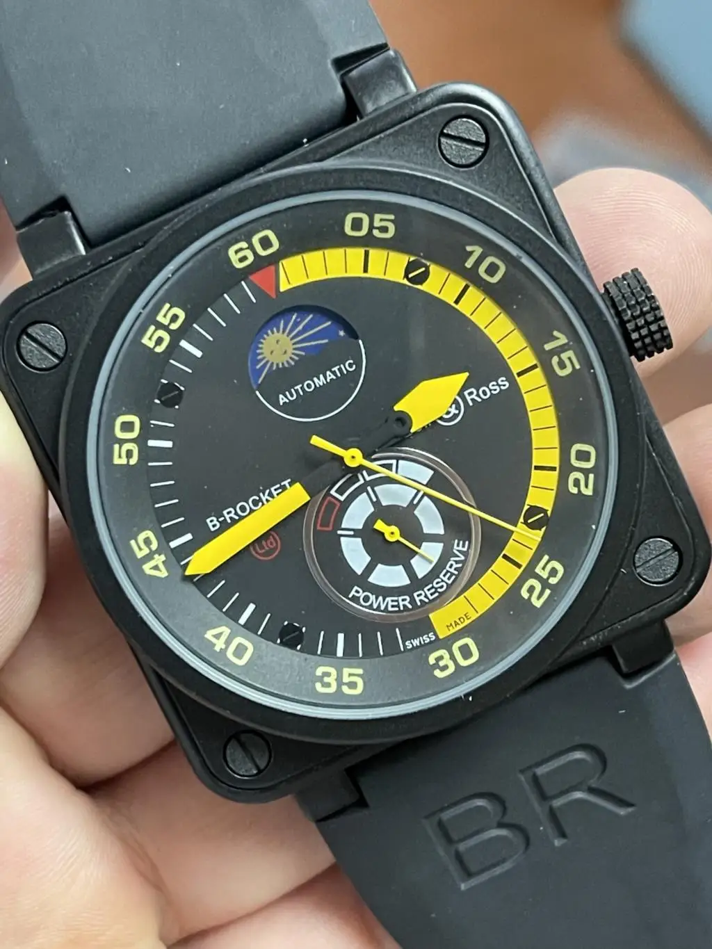 Мужские механические часы BR Aviation Limited Edition