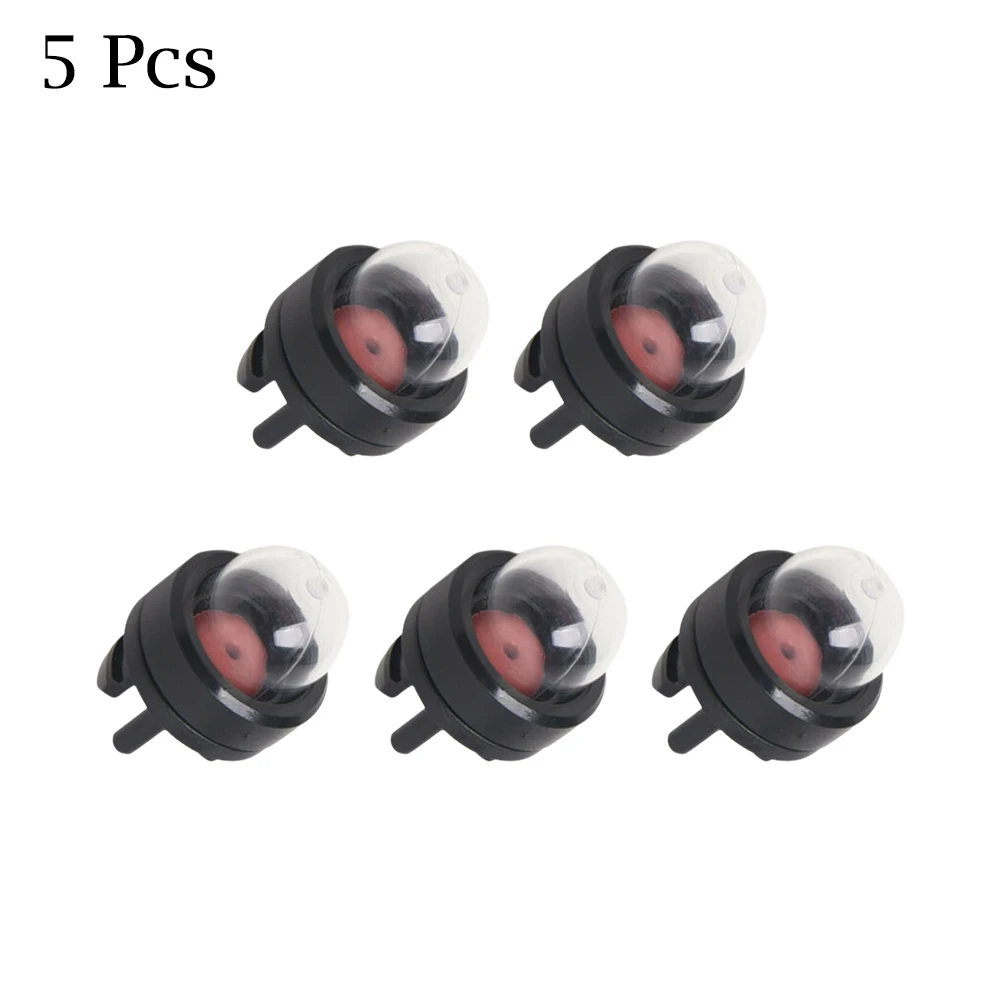 

5Pcs New Carburetor Oil Bubble Petrol Snap Fuel Pump Primer Bulb For 3200 3210 3214 3216 Chainsaws Trimmer Clear