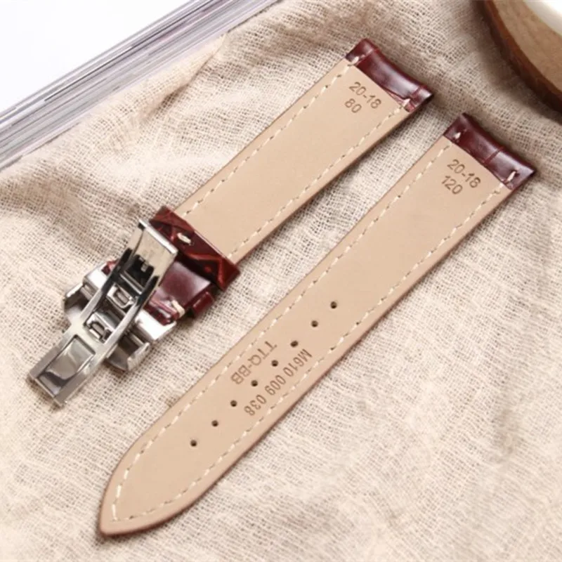 Professional Genuine Leather Watch Band  Belt for Mido BARONCELLI M8600 Srap MULTIFORT/ COMMANDER Men' Wrist watchband 20/22mm