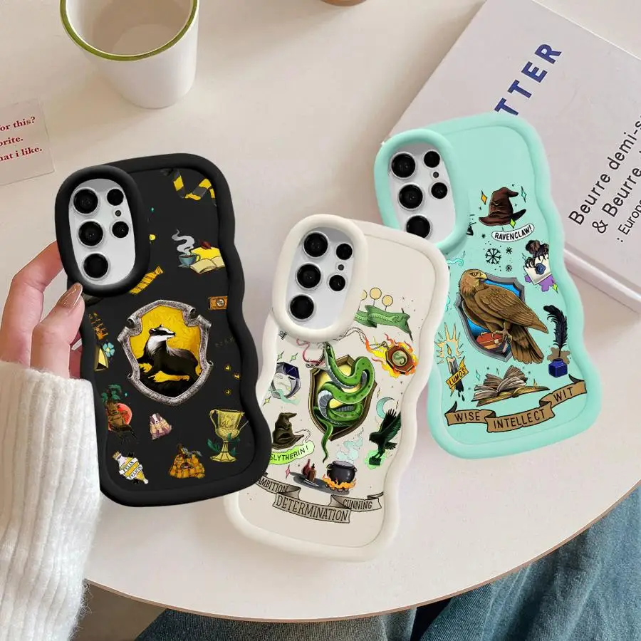 Чехол для телефона Potters Logo Harries Samsung Galaxy A20 A30 S20 A05 S21 S22 A50 S23 S24 A02 A03 Core A04 e FE Ultra Plus s funda