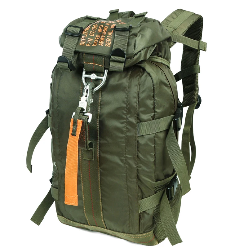 

Нейлоновый водонепроницаемый рюкзак для альпинизма, дорожные сумки, легкие походные рюкзаки, уличная спортивная школьная сумка для мужчин и женщин, Черная