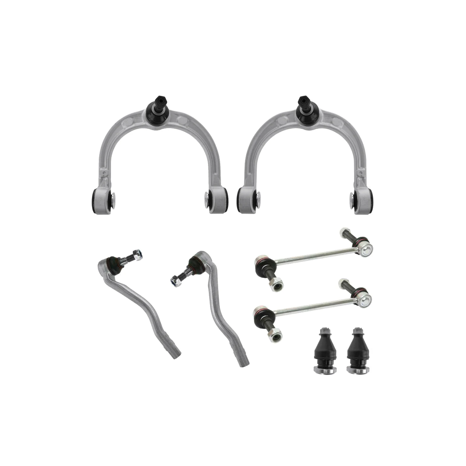

Front Control Arm Ball Joint Tie Rod Sway Bar Link 8pc Kit For Mercedes-Benz