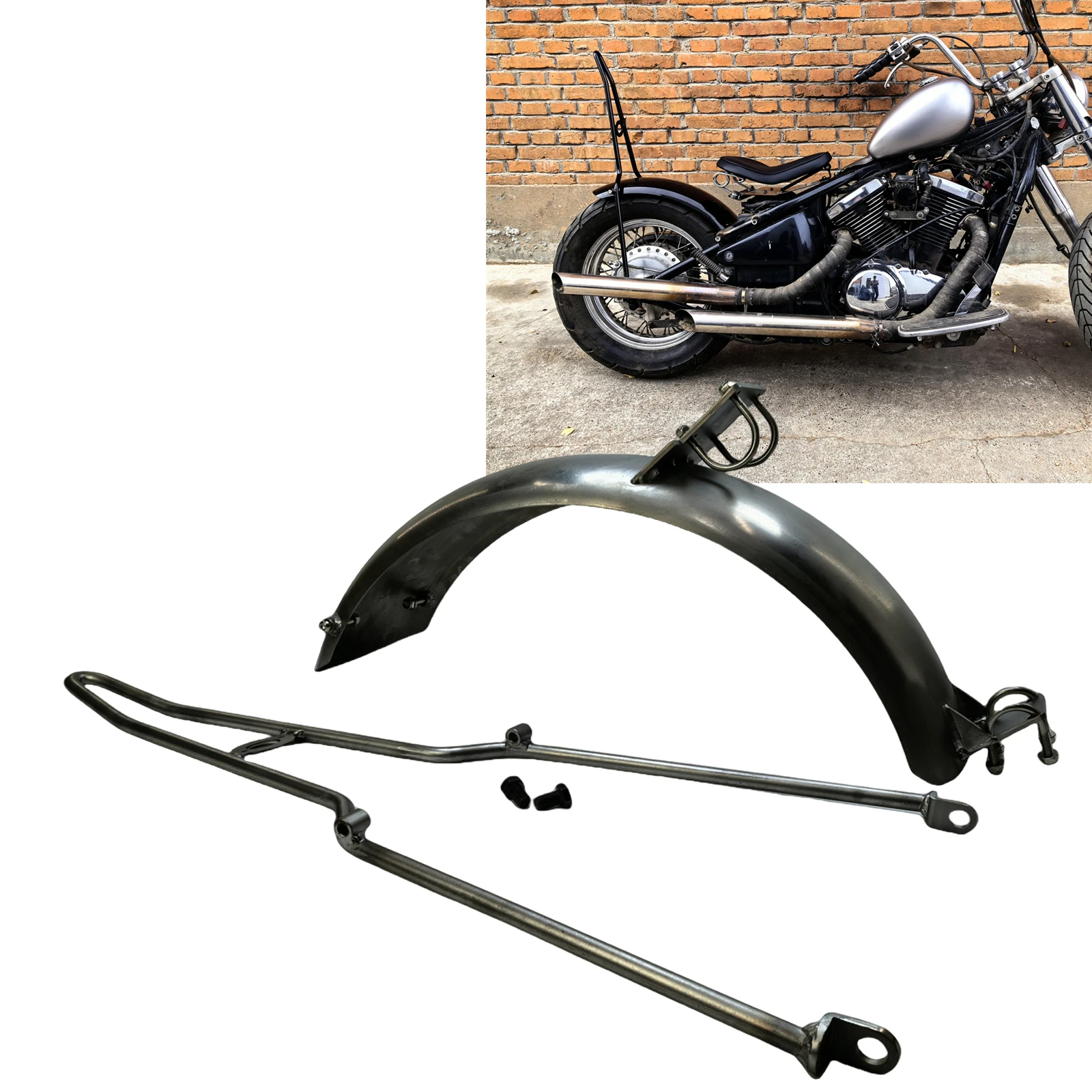 Заднее колесо мотоцикла крыло брызговик обтекатель защитная крышка для Kawasaki Vulcan