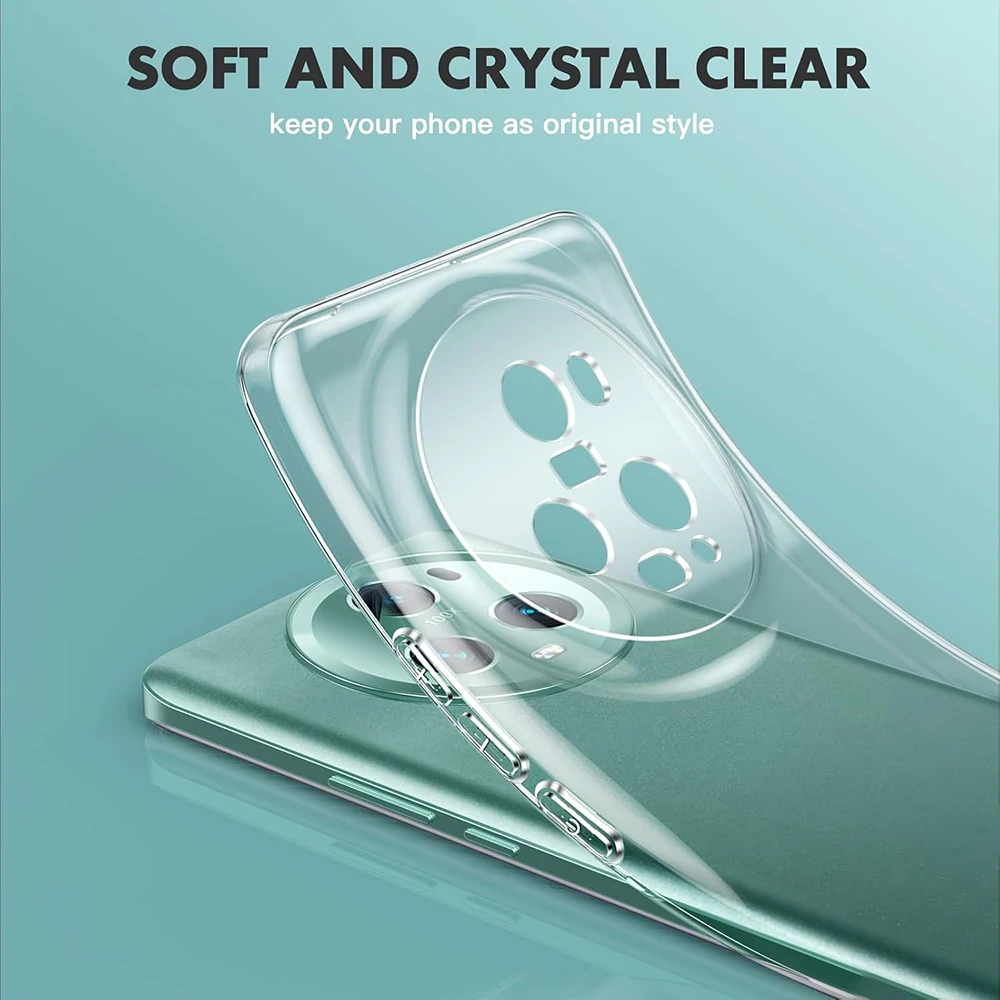 Силиконовый прозрачный мягкий чехол для Huawei Honor Magic 6 5 4 3 Magic6 Magic5 Magic4 Pro Lite Ultimate