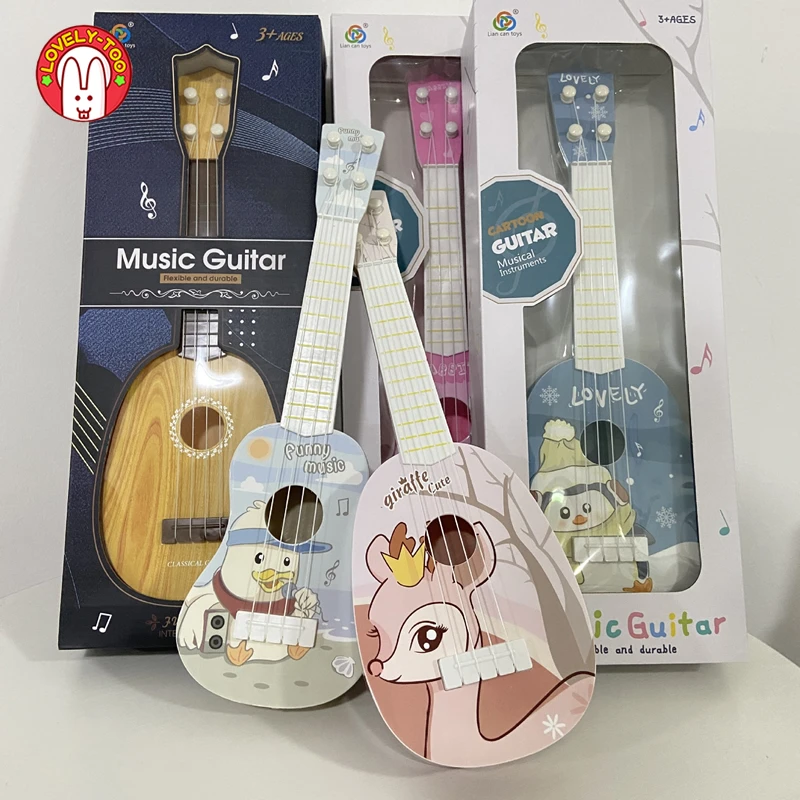 

Kids Toy Musical Instrument Baby Toys Ukulele Guitar Montessori Educational Toys Learning Toys for Children Toddler Music Games