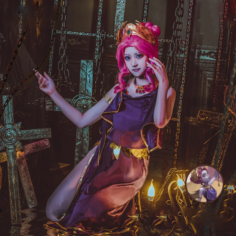 Игра идентичность V гр Чемпион Особенности мечта ведьма Yidhra платье косплей