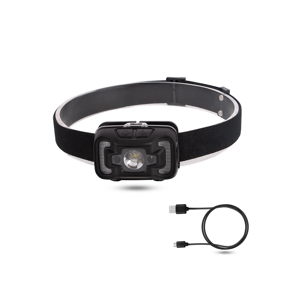 

Налобный фонарь, светодиодный, 60 градусов, регулируемый, водонепроницаемый, съемный, аварийные принадлежности, ночсветильник, s-вспышка для ...