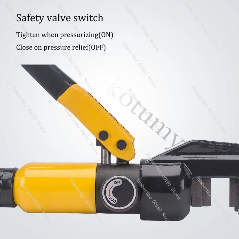 Ручной Гидравлический Стальной резак гидравлический ножной станок встроенный