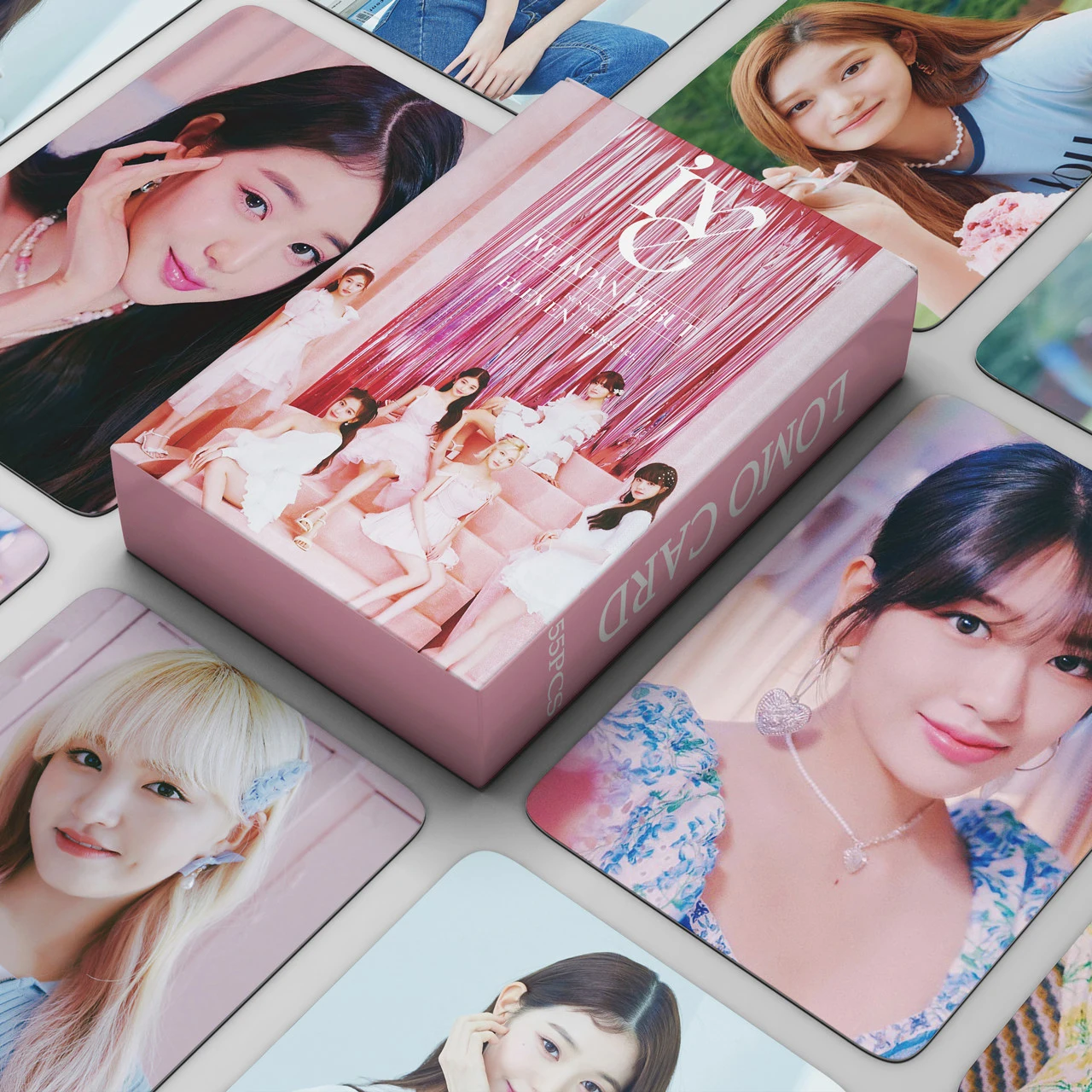 

55pcs Kpop Ive Eleven Postcards New Album Lomo Cards IVE Photocards Album Lomo Card Fans Collction Gift