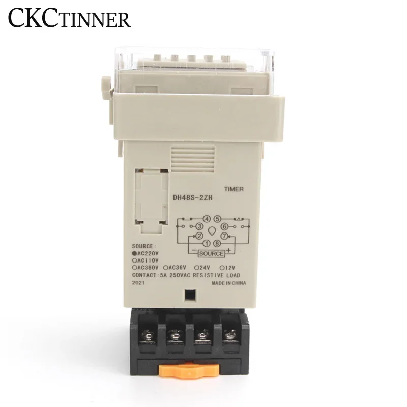 Программируемое реле с таймером 0 01 S-99H99M 24 В постоянного тока переменного