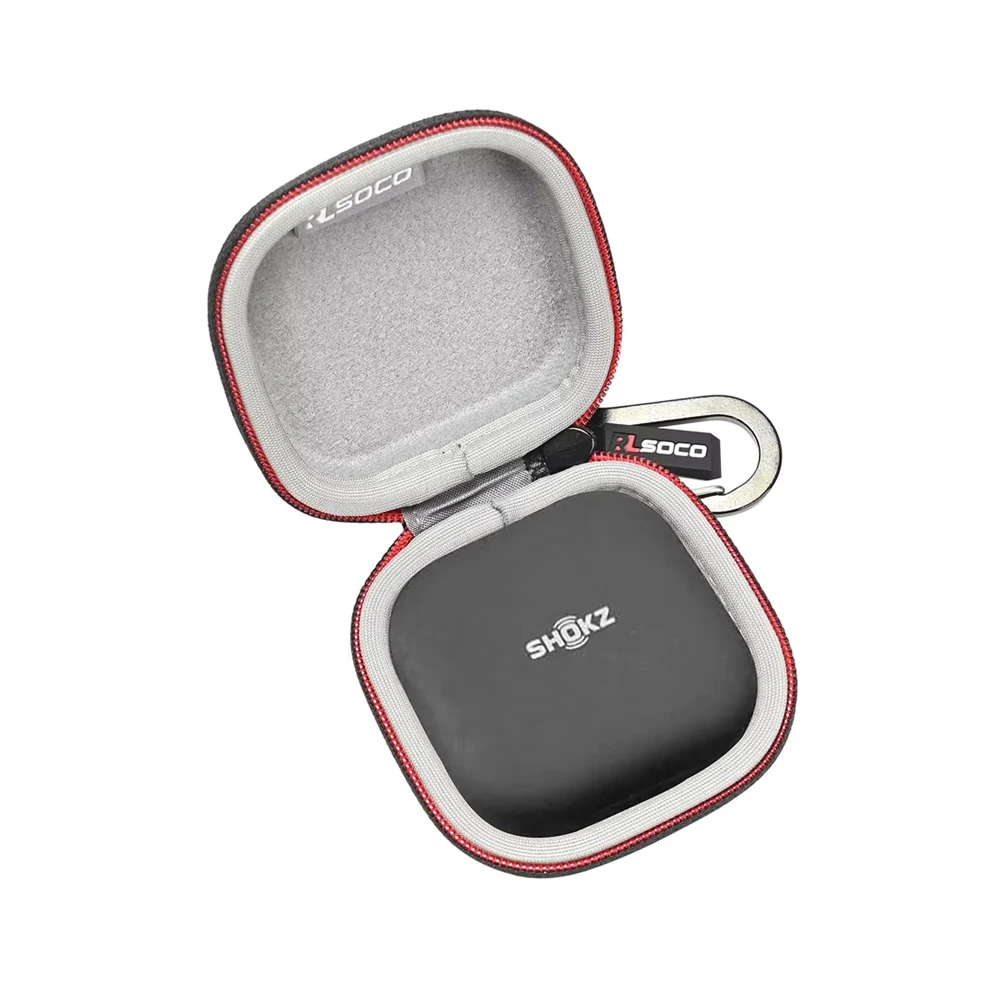 Фото Жесткий защитный чехол для беспроводных Bluetooth-наушников Shokz OpenFit/OpenFit Air с открытыми ушками №1