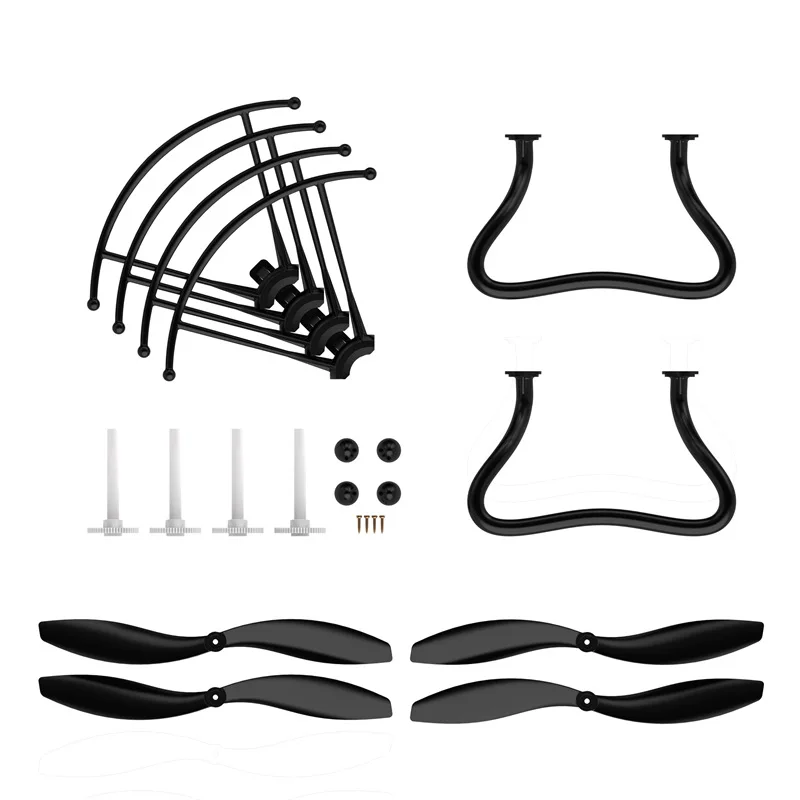 

Holy Stone F181W Drone Spare Parts Kits Propellers Landing Gear Propeller Guards Set Parts For F181W RC Drone Quadcopter