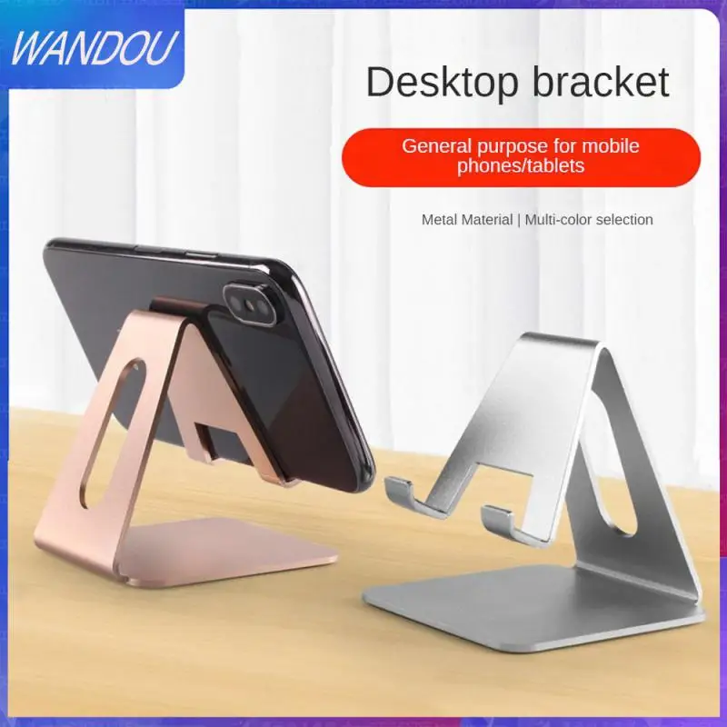 

For Samsung Xiaomi Huawei Tablet Holder Portable Foldable Lazy Bracket Metal Adjust Mobile Phone Holder For Iphone Xiaomi Mini