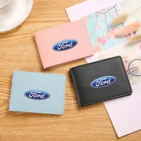 auto driver license pu driving documents case credit card holder for fords 2 3 4 5 mk 2 6 7 ranger fiesta kuga mondeo fusion