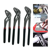 water pump pliers 8 10 12 multifunctional plier quick release straight jaw groove joint pliers plumbing pliers dropshipping