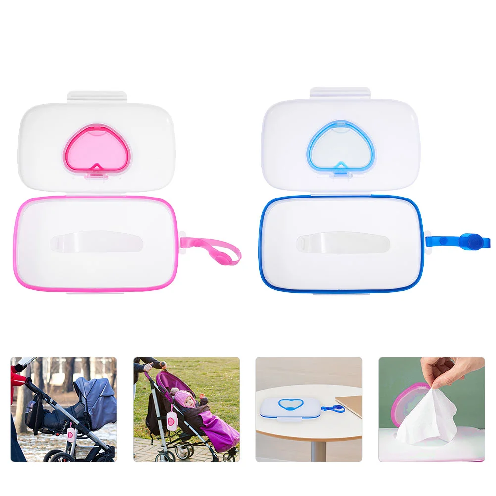 

Wipes Baby Wipe Case Holder Wet Dispenser Diaper Tissue Travel Box Container Pouch Stroller Portable Outdoor Infant Refillable