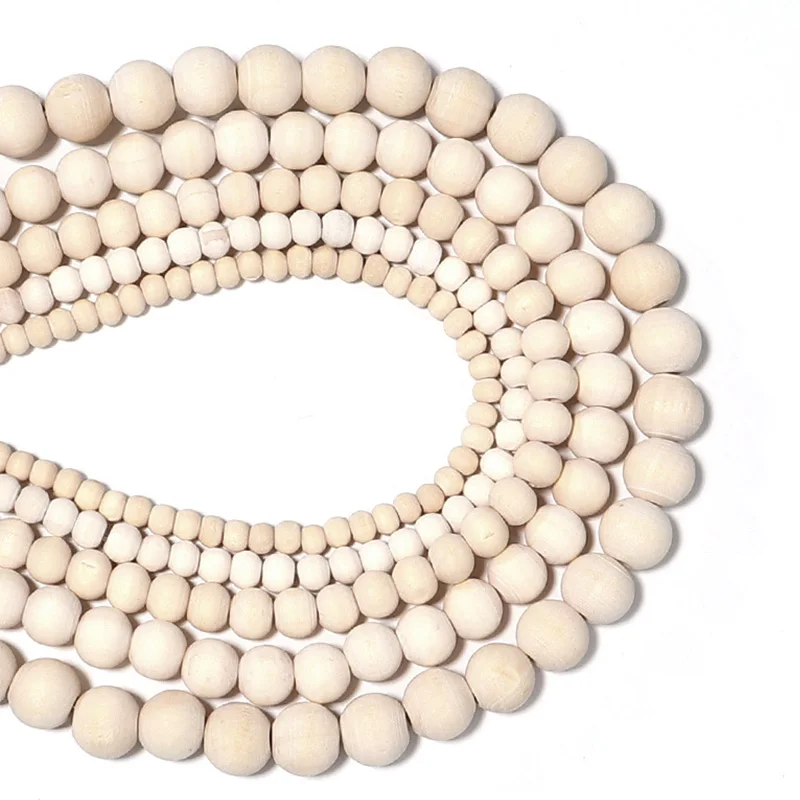 Бусины из натурального дерева для изготовления ювелирных изделий 35-100 шт./лот -