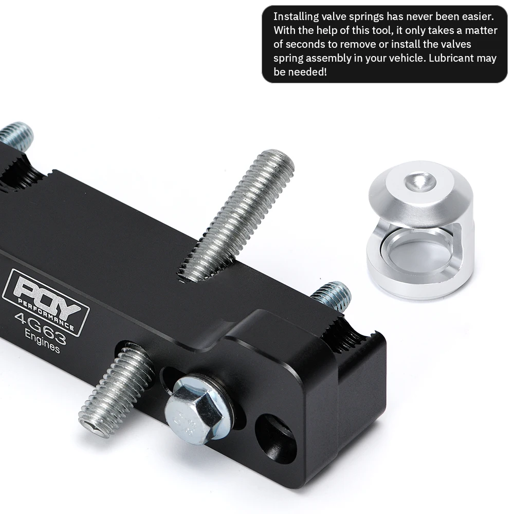 VR-Алюминиевый клапан пружинный компрессор инструмент для MITSUBISHI ECLIPSE / TALON Evo 8 9 4G63