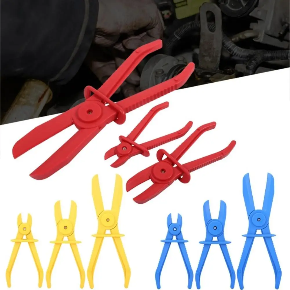 

3Pcs Portable Practical Brake Fuel Water Line Hose Clamp Pliers Hand Tool Set