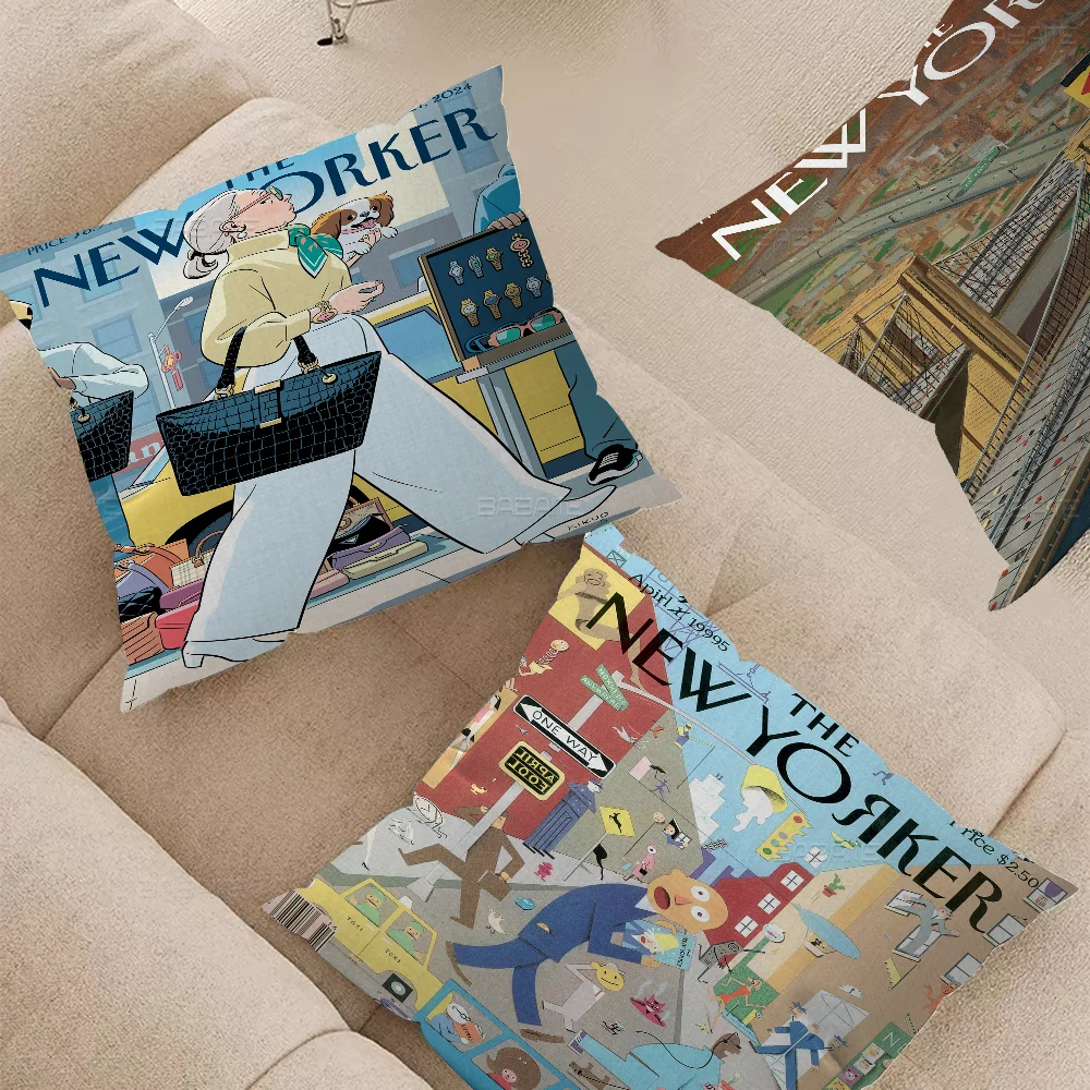 Чехол для подушки The-New-Yorker Magazine наволочка обивка дивана подушка домашний декор