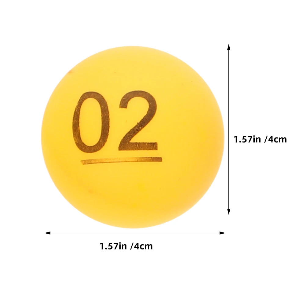 50 шт./30 шт. разноцветные лотерейные шарики с цифрами для пинг-понга бинго реквизит