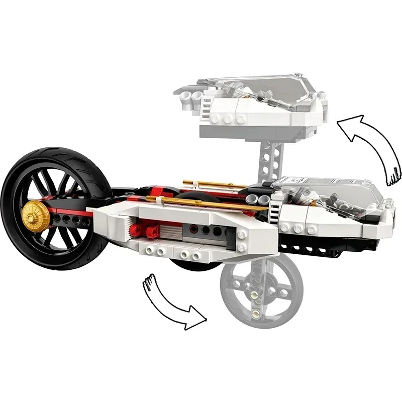 Конструктор ультразвуковой Raider 4 в 1 725 блоков 71739 шт.