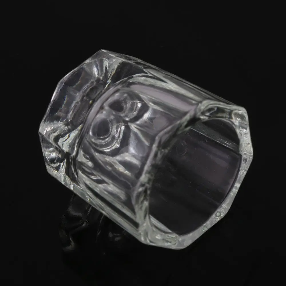 

Mini Clear Nail Art Accessories Manicure Tools Liquid Cup Nail Art Tools Acrylic Dappen Dish Cup Crystal Glass Cup