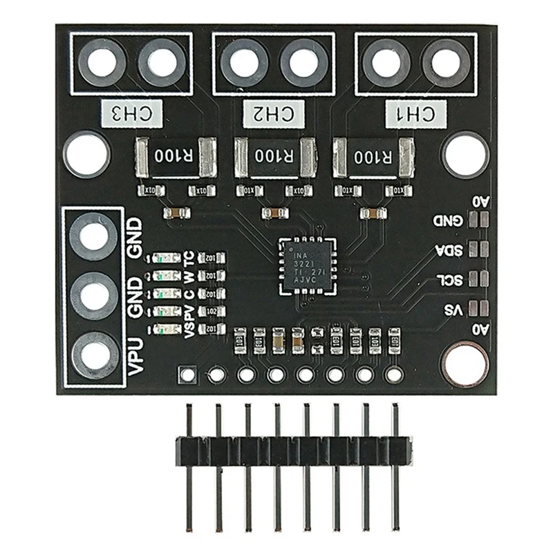 Модуль платы датчика I2C SMBUS INA3221 монитор напряжения с Φ ESP32-S WIFI OV2640 модуль