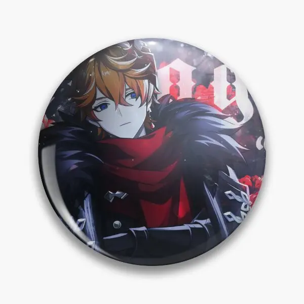 Мягкая брошь в виде клетчатой тартаглии Genshin украшение для шляпы мультяшного