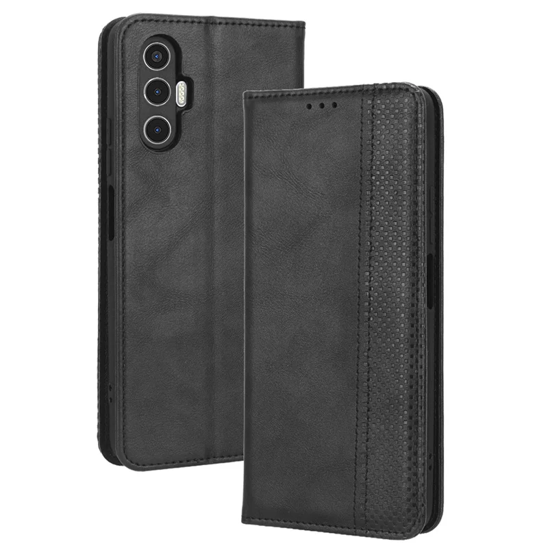 

For Tecno Pova 3 Wallet Cover Magnetic Card Case Phone Case For Tecno Pova 2 Self-Adhesive Leather Case Protective Case