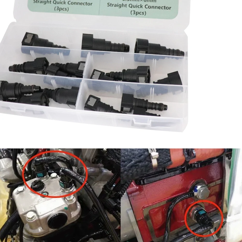 

Комплект быстроразъемных соединителей для топливных трубок автомобилей 6.3/7.89/9.49/9.89/11.8, дизельные соединители для топливных трубок двигателя, детали двигателя автомобиля