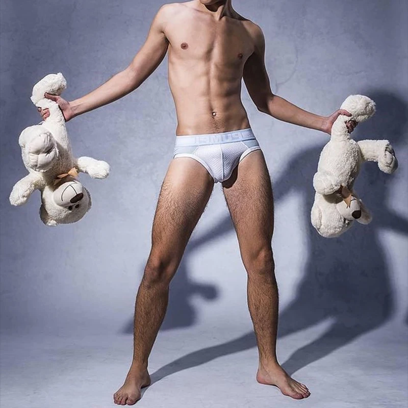 

New Nylon Low Waist Sexy Man Underwear Brief Men Underpants Slip Gay Panties Jockstrap Men's Briefs Male