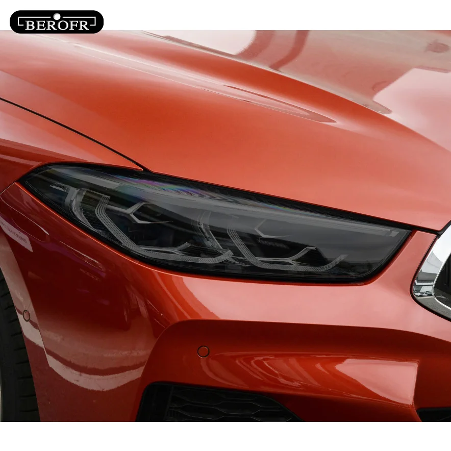 For BMW F30 F31 G20 F10 F11 G30 F40 F32 F22 F36 F07 F34 G32 G11 G15 Car Headlight Tint Smoked Black Protective Film TPU Sticker For BMW F30 F31 G20 F10 F11 G30 F40 F32 F22 F36 F07 F34 G32 G11 G15 Car Headlight Tint Smoked Black Protective Film TPU Sticker