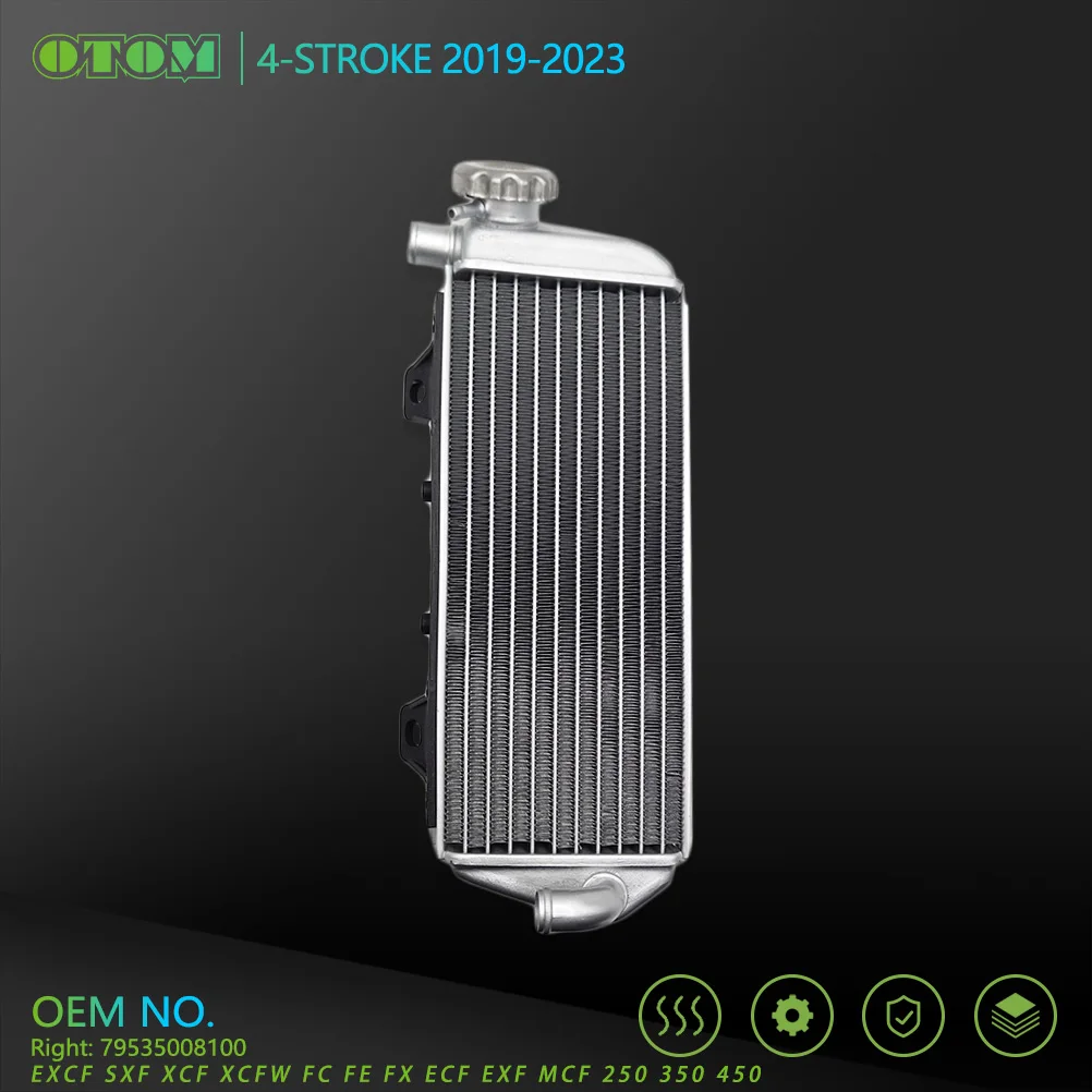 

OTOM 2019-2023 мотоциклетный радиатор, алюминиевый охлаждающий жидкость для KTM HUSQVARNA GASGAS SX SXF EXC EXCF TC TE FC FE MC MCF