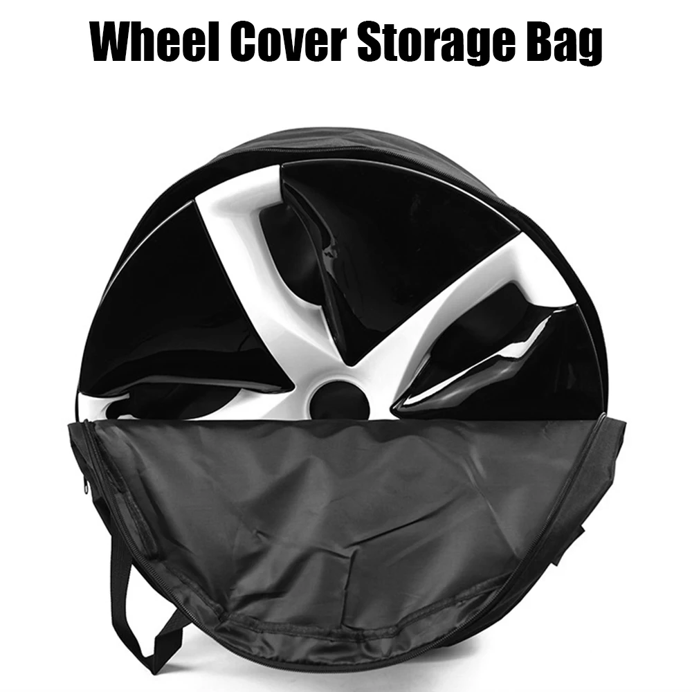 

Hubcaps Storage Bag For Tesla Model 3 Aero 18"/ Model Y 19" Gemini High Quality Oxford Wheel Cover Interior Supplies