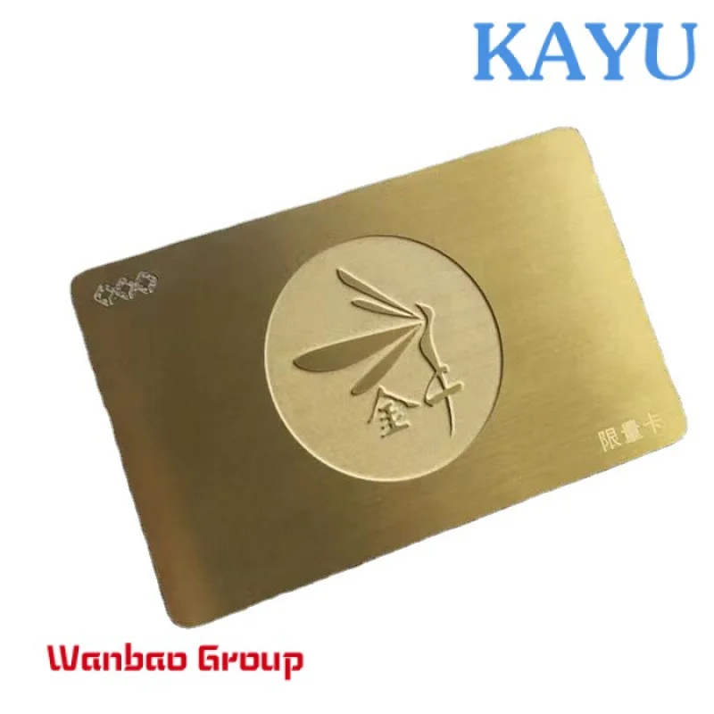 

Custom Luxury Printing Engraved Name Logo Laser Cut VIP Business Metal Card for Promotion