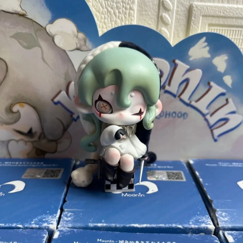 Фото Оригинальные фигурки Toptoy Moonin Fading Series в слепых коробках, коллекционные игрушки, загадочные коробки, милые модели, модные игрушки, сюрприз, подарок на день рождения №5